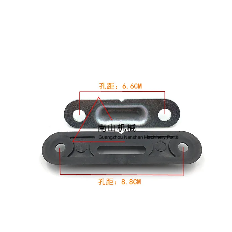 For Komatsu Excavator Parts Side Threshold Combination Block Side Door Anti-collision Rubber Excavator KOBELCO 75-8  PC78/128US