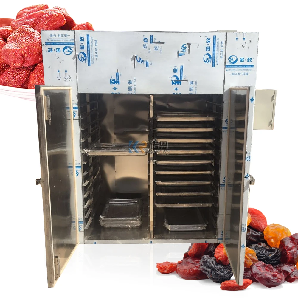 Food Dehydrator Drying Machine Oven Dryer Fruits Machine Drying Machine For Fruits Vegetables 48 Stainless Steel Trays