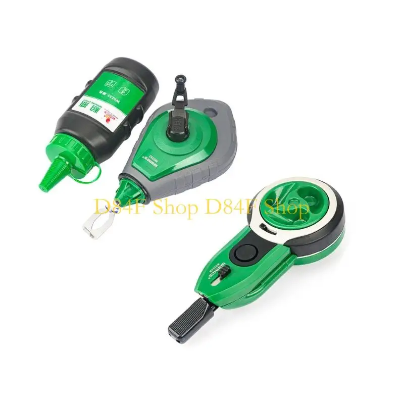 

D84F Efficient Woodworking Line Marker, Quick Inks Refill, retracting Line Wheel