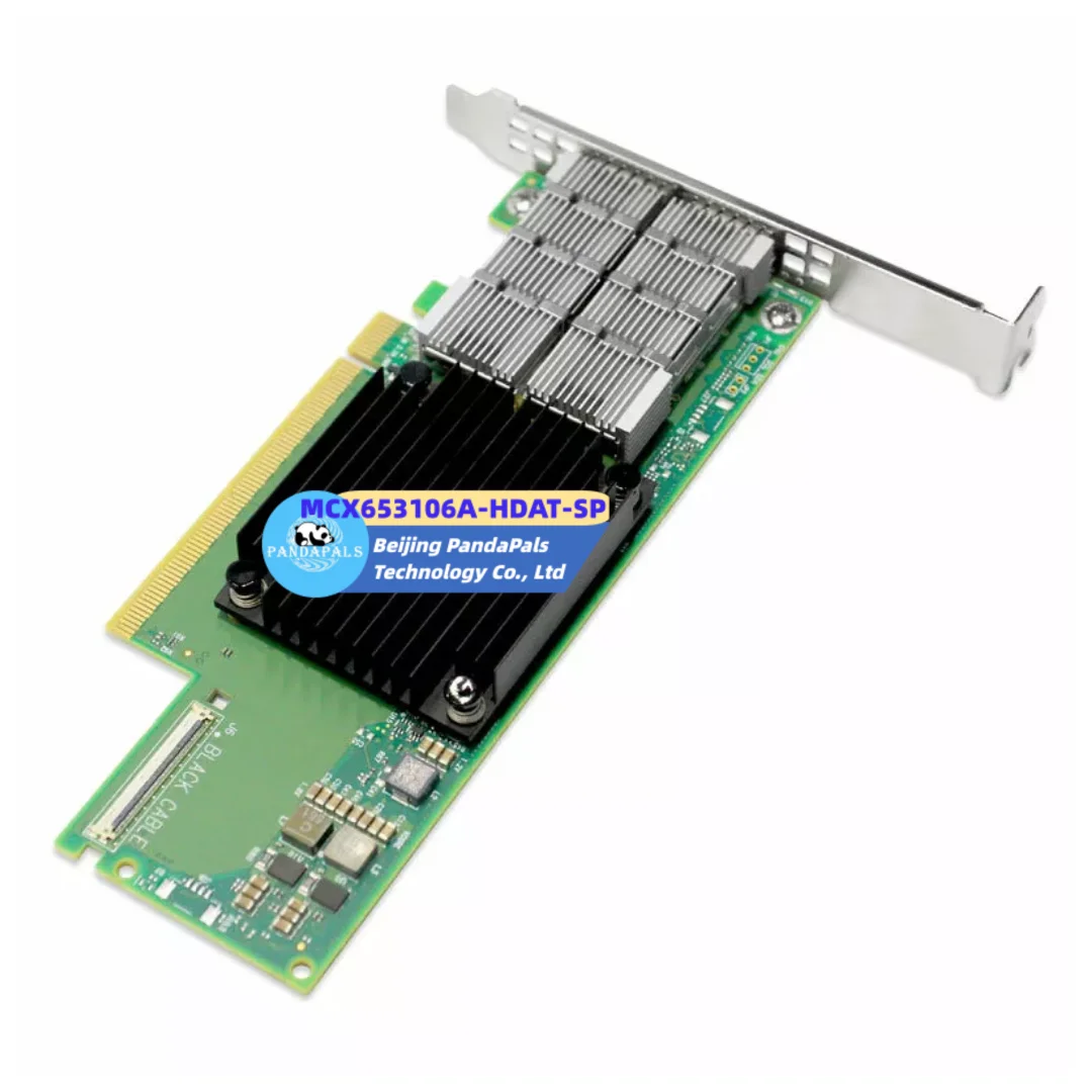 

Оригинальный новый сетевой адаптер Mellanox ConnectX-6 MCX653106A-HDAT-SP VPI QSFP56