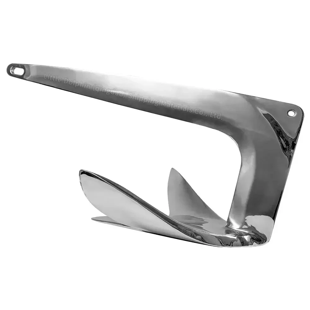 Power AISI 316 Stainless Steel Marine Accessories Bruce Anchor For Boat 7.5/10/15/20/25KG