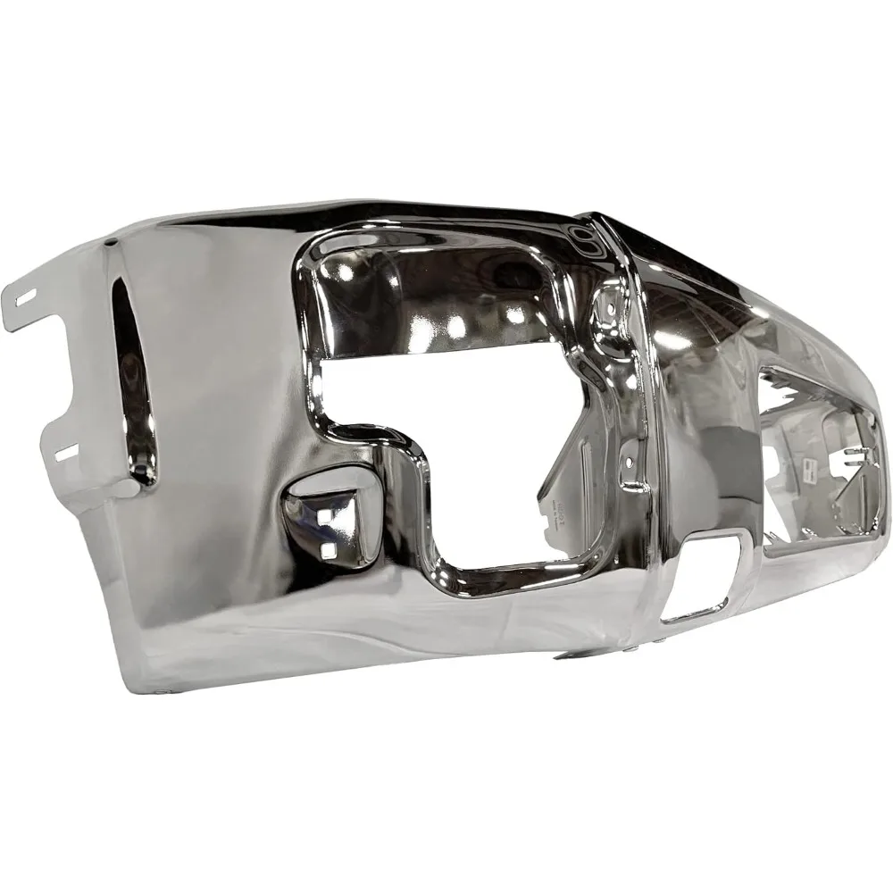 

Front Bumper Face Bar Compatible with 2004-2015 Nissan Titan Pickup 04-15 NI1002136 Chrome Steel