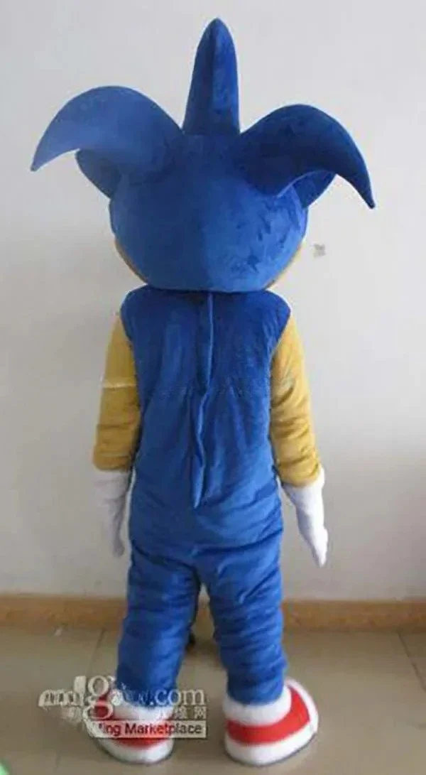 新成人向け ハロウィン クリスマス キャラクター 人気 ブルーヘッジホッグ 漫画風 お祭り ホリデー衣装 高品質 マスコット