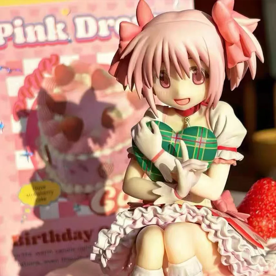 Anime Magikano 14cm Puella Magi Madoka Magica Figur PVC-Modell Puppe Desktop-Dekoration Actionfigur Sammelspielzeug Kindergeschenke