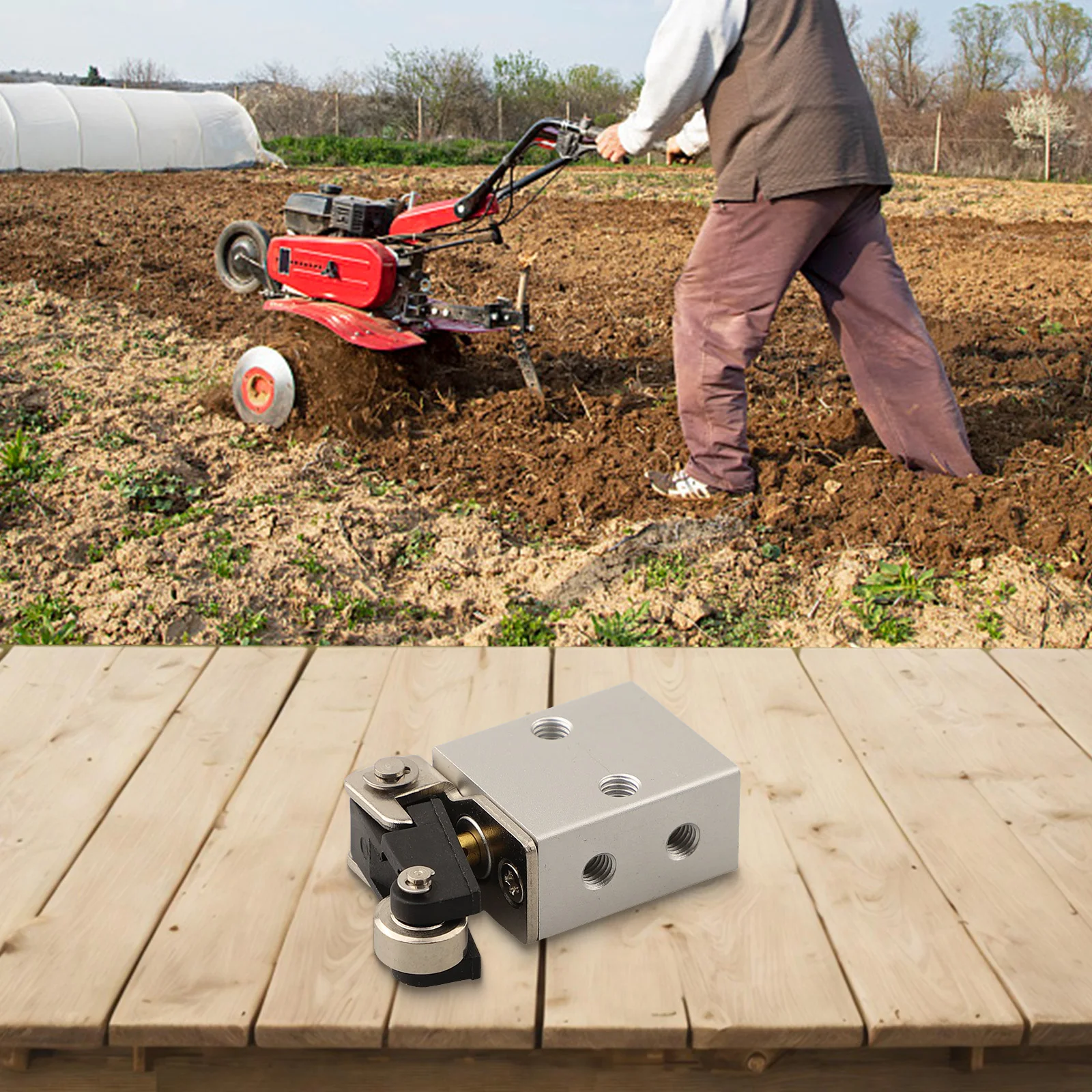 

3-way Pneumatic Valve Pneumatic Mechanical Valve Air Output Control Automatic Equipment Easy Installation High Pressure