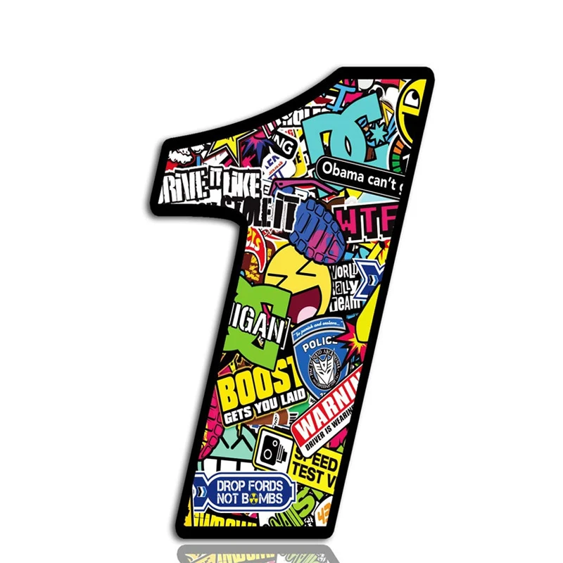 

ПВХ панк цифровая бомба череп наклейка автомобиль авто внедорожник Мотоцикл Спорт старт Гонки Авто украшение K72