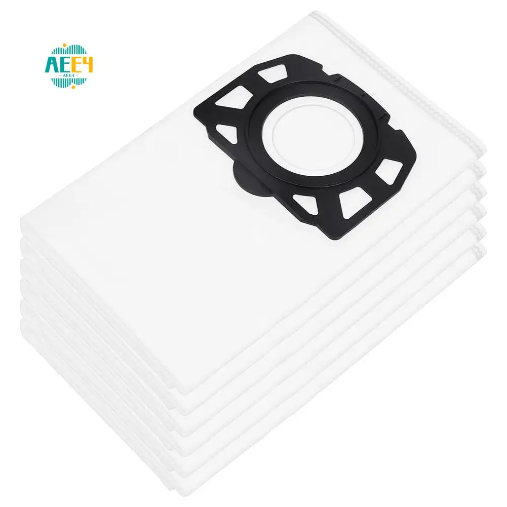 

AEE4-15PC Мешки для пылесоса для Karcher WD4, WD5, WD6 Нетканые фильтрующие мешки KFI 487, вакуумные мешки для фильтр-мешков Karcher