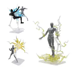 Diy Battle Scene Special Effects Toy Accessories Anime Figure Thunder Effect Special Model Bracket Series For Shf Figurine Toy