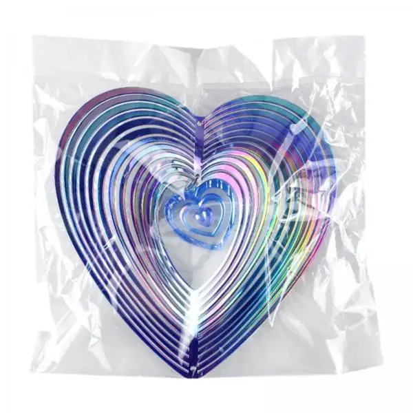 Hanging Ornament Lawn Yard Art Decorations Reflective Bird Device Wind Spinner for Garden Patio Balcony Trees