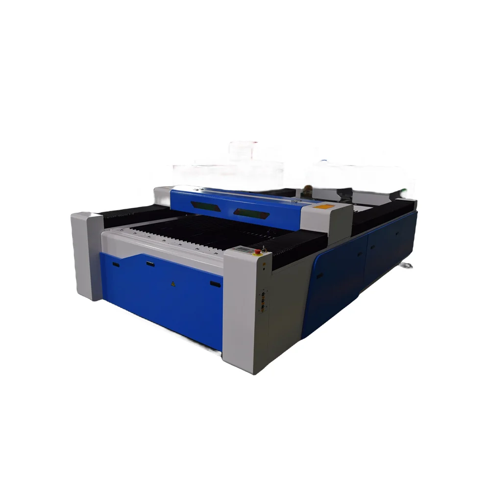 1325 Tagliatrice laser a fibra nano 150W 100w mescolata con tubo laser RayCus CO2 per acciaio acrilico