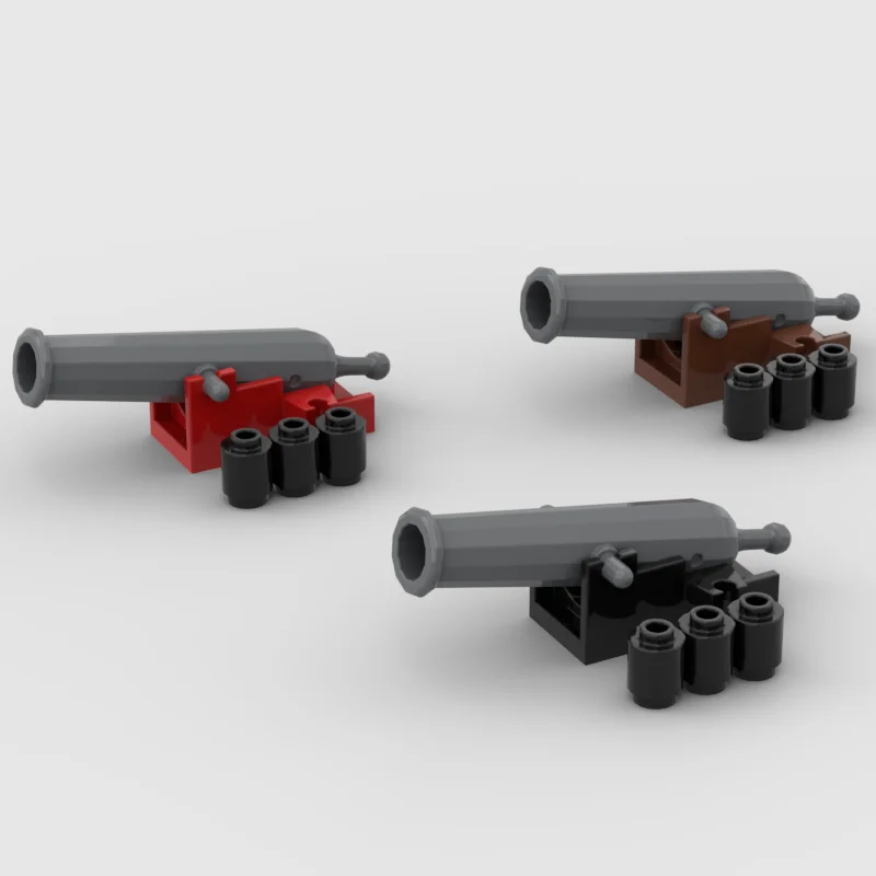 *Cannon set can shoot* MOC 5sets DIY enlighten block brick part No. 84943 2527 Compatible With Other Assembles Particles