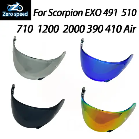 Helmet Visor For Scorpion EXO 491 T510 R710 T1200 R2000 390 R410 Air Helmet Lens
