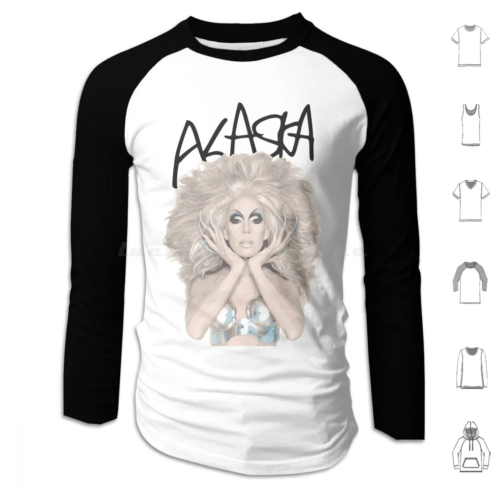 Alaska Thunderf Hoodie cotton Long Sleeve Alaska Drag Rupaul