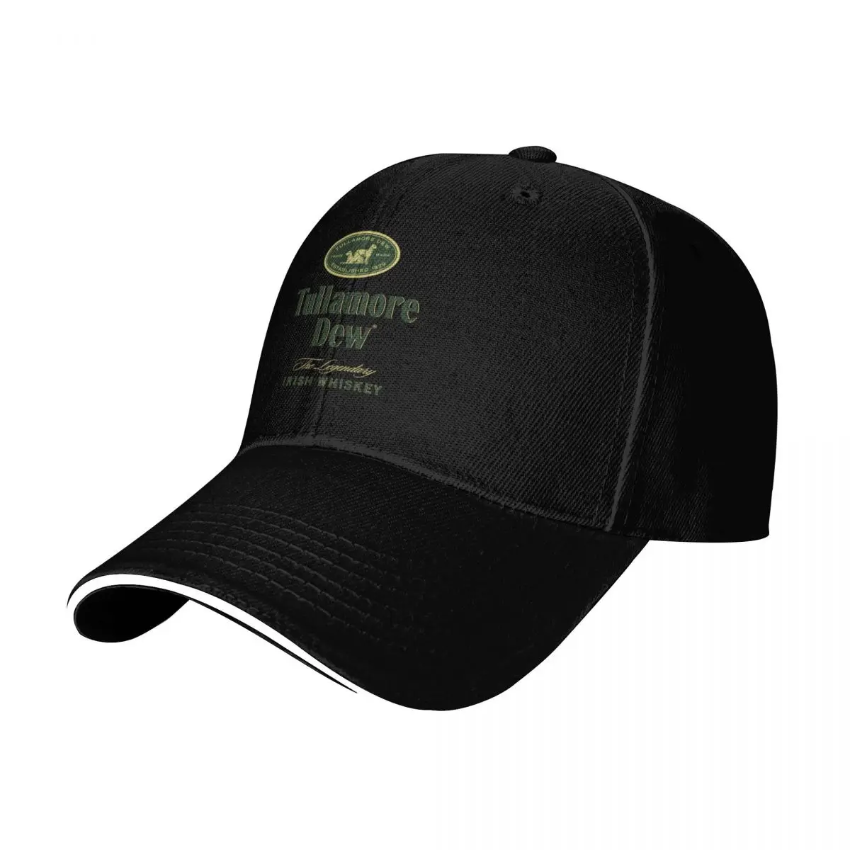 Tullamore DEW Company logo brewery local Baseball Cap Breathable Mesh Back Adjustable Buckle Closure Moisture Wicking Quick Dry