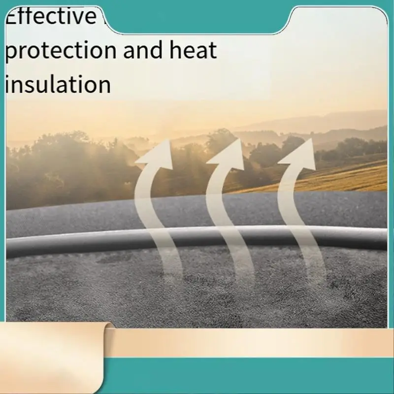 

Car Dashboard Pad For Tesla Model Y 2024 Dash Mat Sunshade Non-Slip Dustproof Protector Cover Replacement Parts-N31R
