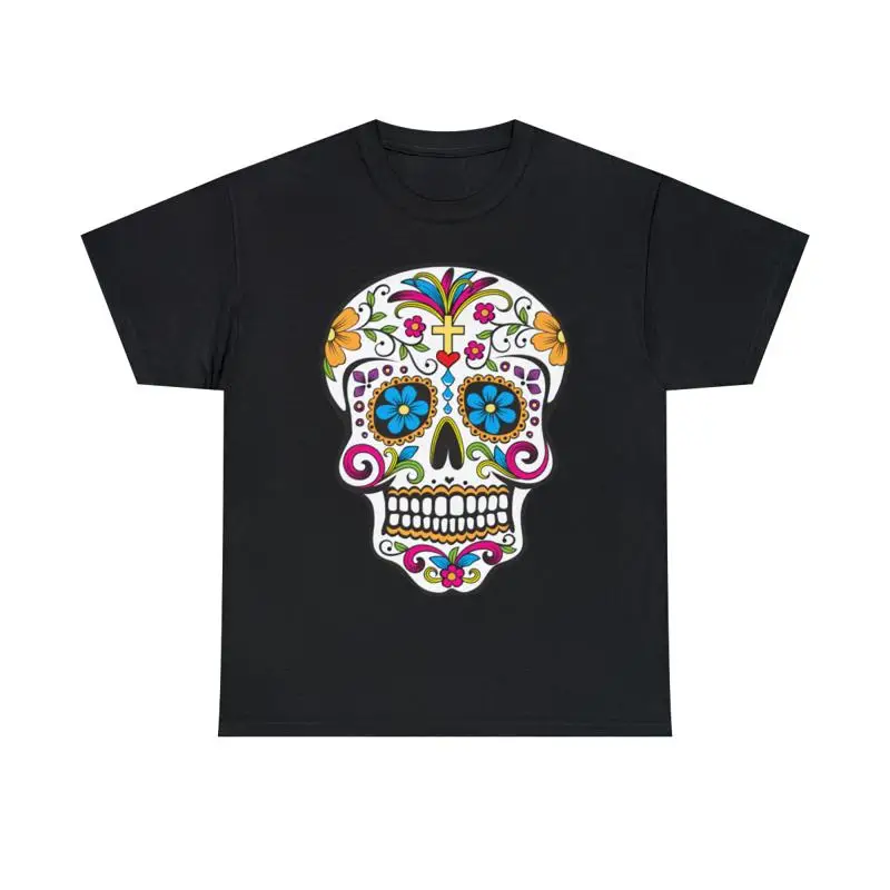 

Футболка Sugar Skull Day Of The Dead Dia De Los Muertos S 5Xl