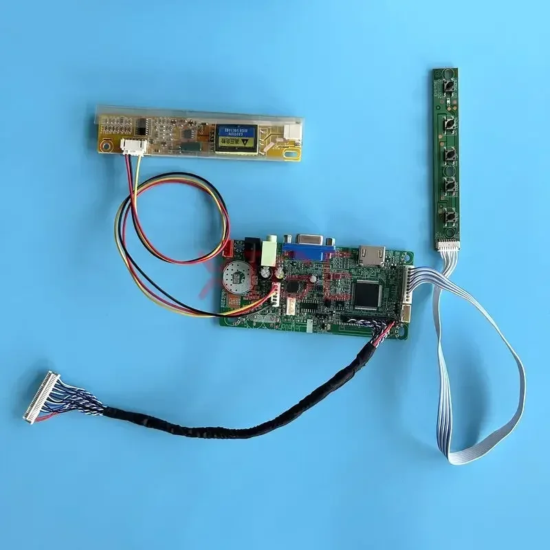 For LP171W02 LP171WE2 LP171WE3 LCD Panel Driver Controller Board Monitor VGA 1680*1050 Kit DIY 30 Pin LVDS HDMI-Compatible 1CCFL