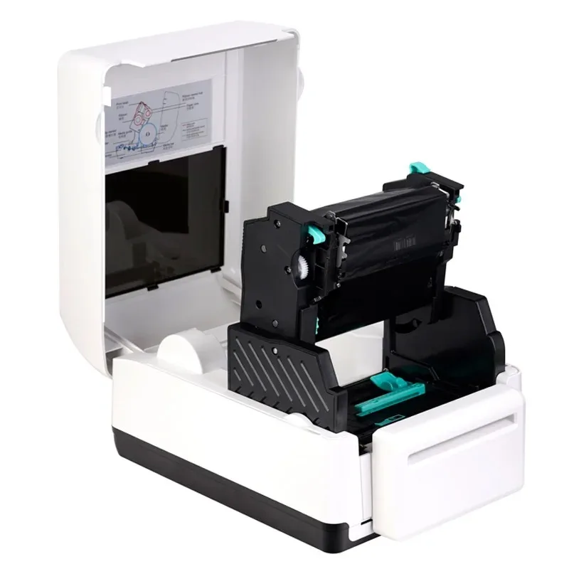 XP-T451B/451E 4-Inch High-Speed Thermal Transfer Printer - 203/300 DPI for Clothing Jewelry Greeting Cards Wash Labels