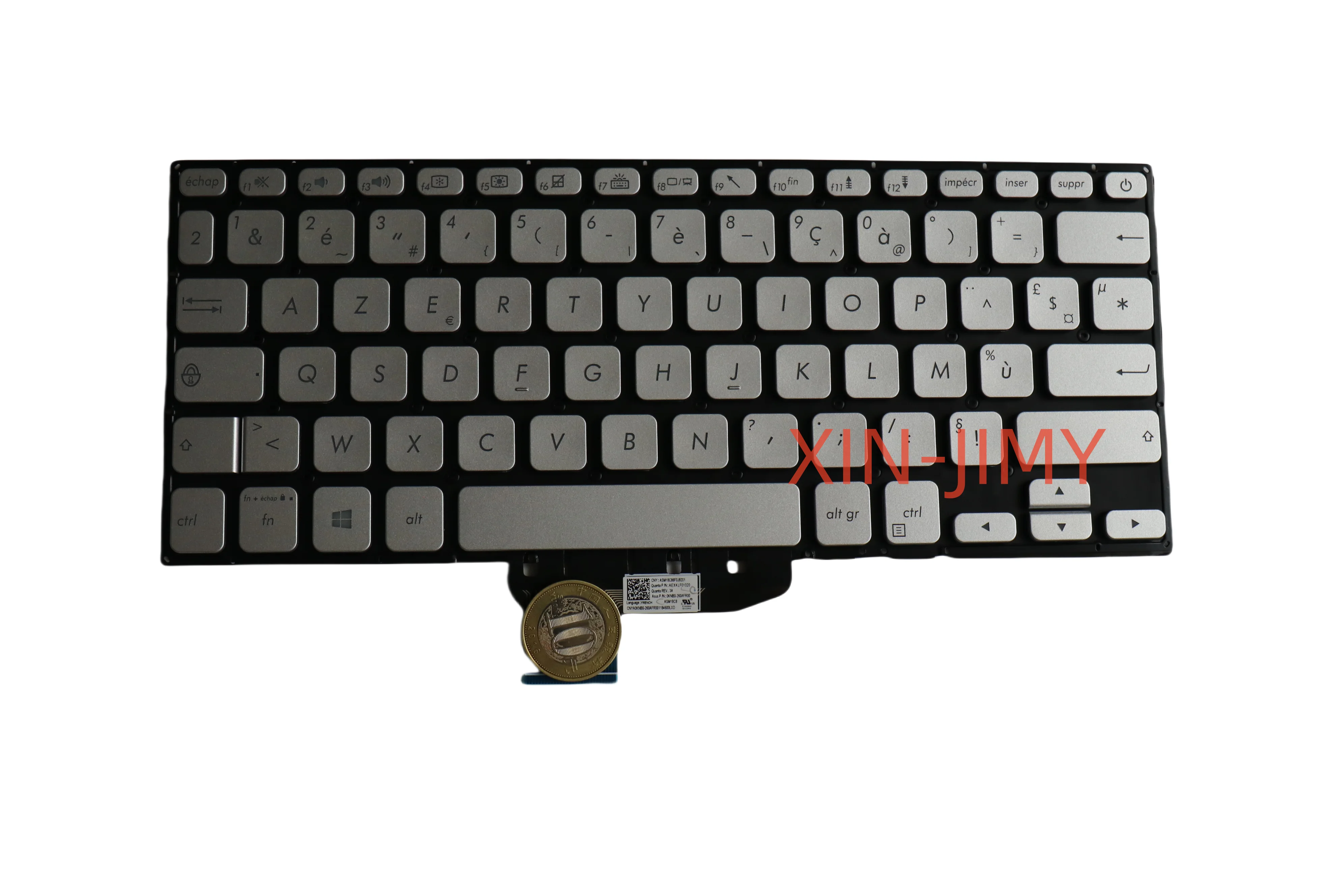 French Backlit Laptop Keyboard For ASUS VivoBook 15 X509 X515E X515M X515J/JA M509 M515 Y5000F Y5200F/FB Y5200E Y5200J FL8850U