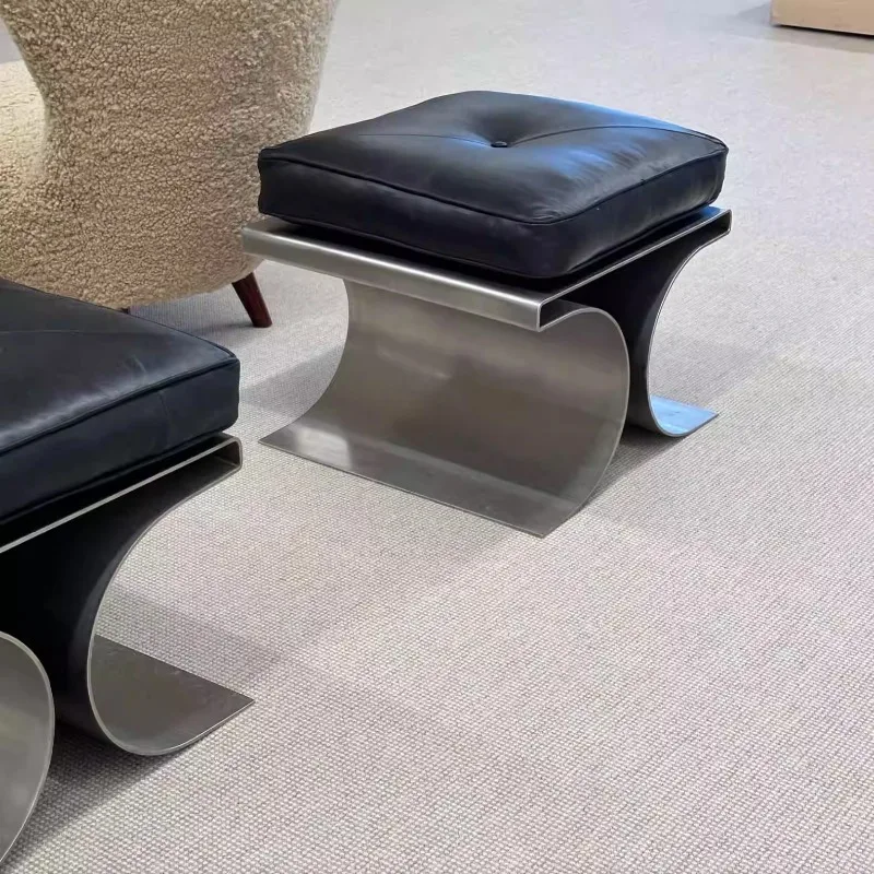 Stainless steel low stool