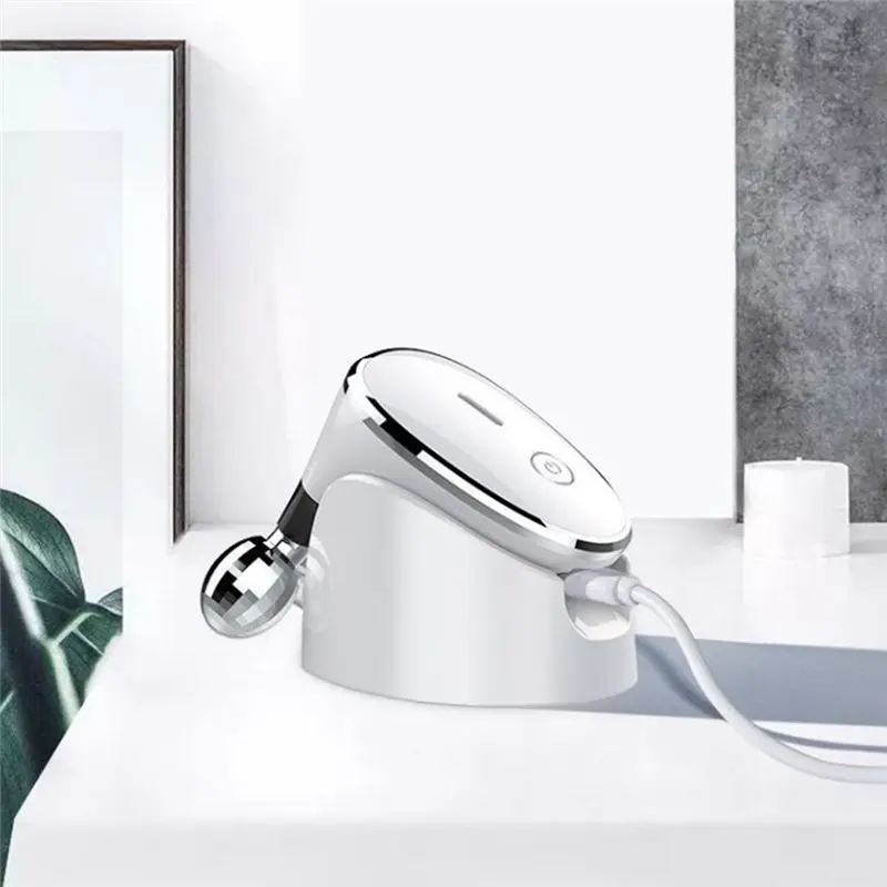 Stable-Microcurrent Vibrating Beauty Instrument Electric Face Lift Roller Massager Skin Tighten Massage Beauty Devices