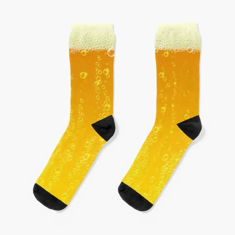 

Funny beer texture Socks christmas gifts anime Climbing cotton Socks Male Women's