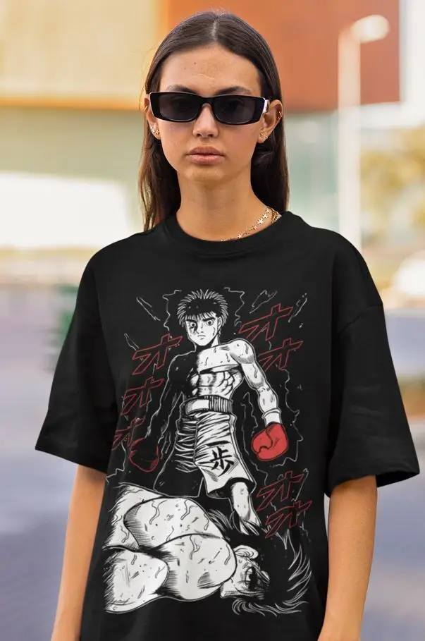 Hajime No Ippo T-shirt,Hajime,Kamogawa,Takamura,Anime,Boxing T-Shirt All Size