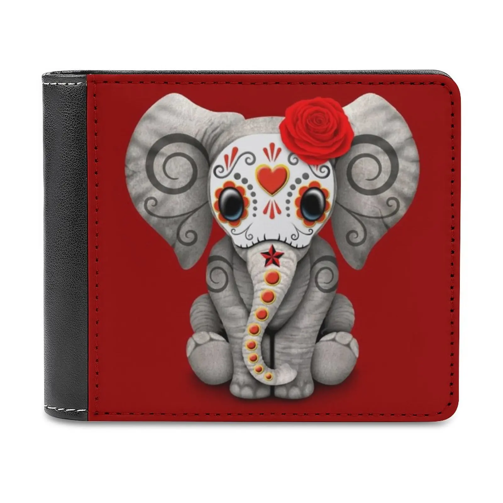 고래 토스 남성용 지갑 레저 여행 경량 휴대용 지갑 짧은 스타일 남성용 지갑 고래 등대 바다 보트 블루