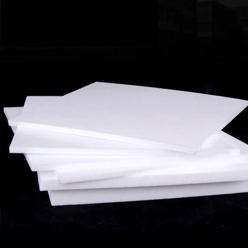 Thickness 1/2/3/5mm White PTFE Sheet High Temperature Resistant PTFE Board Anti-Corrosion Polytef Plate Customized DIY