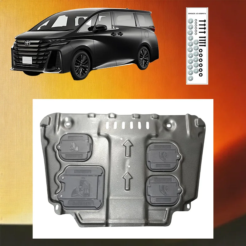 Engine lower guard plate Underbody protective panel Front bumper Plate for Toyota Vellfire 2011-2023