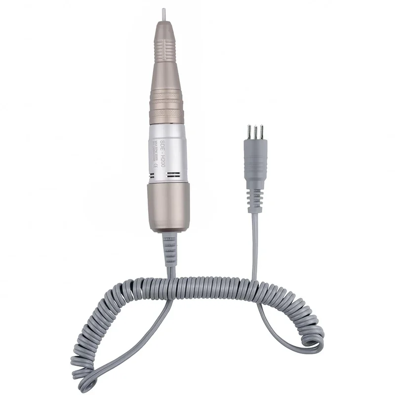 

LBM Up200 Nail Drill Handpiece 3 Pins Professional E File for Gel Polish SDE H200 Handle 35000RPM Nail tool