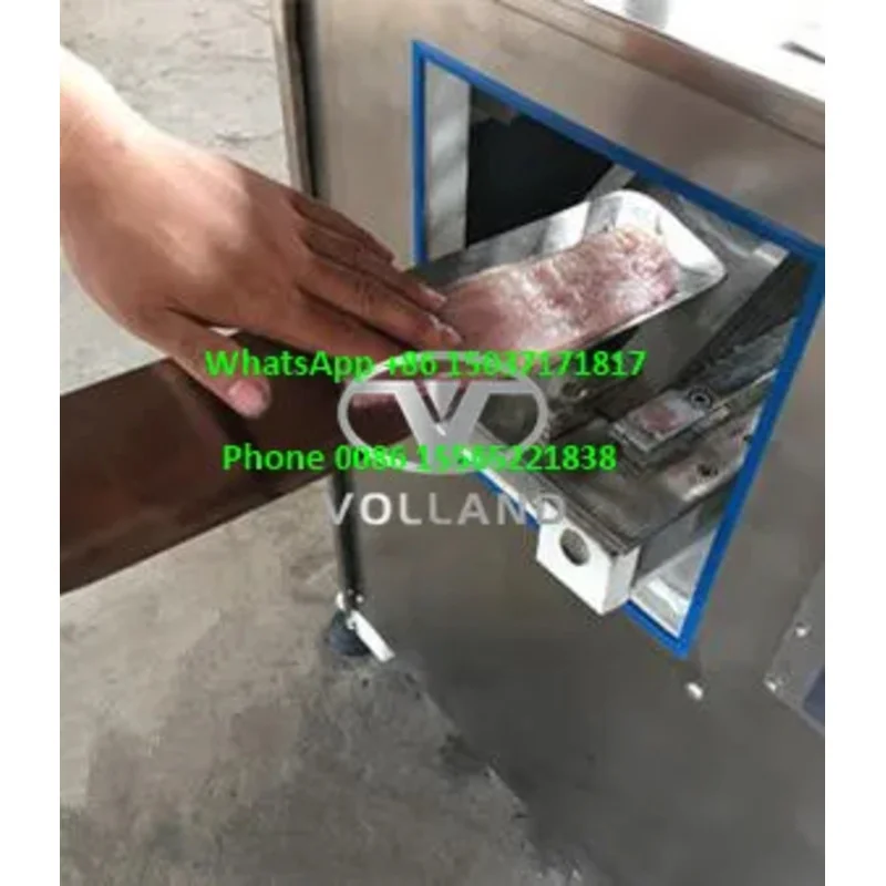 Filetatura di tilapia/macchina da taglio per fette di pesce gatto/affettatrice automatica per salmone