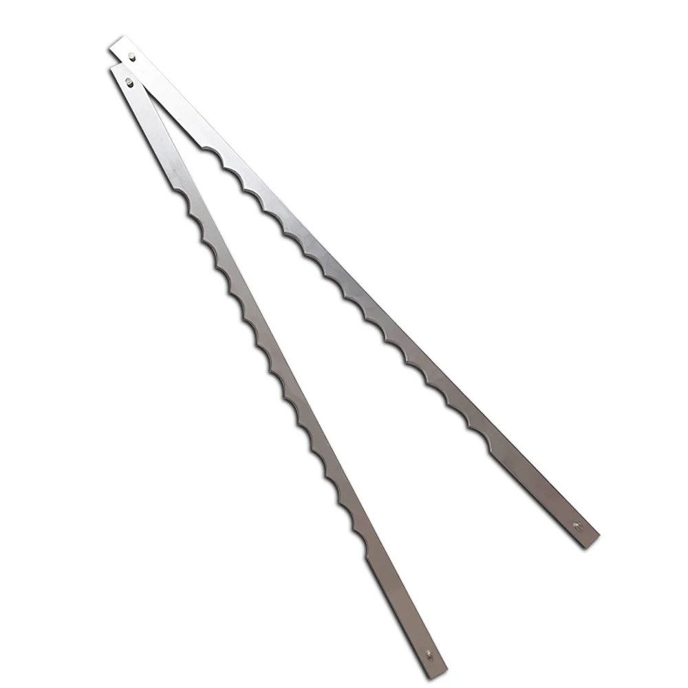 New Anti- Sandwich Buns Zigzag Edge Bread Knives For Berkel Cutter Equipment In Restaurants And Food Shops