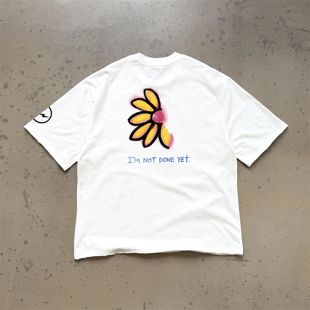 Vintage Saint IT'S A START I AM UNLIMITED I AM NOT DONE YET T-Shirts Men Women High Quality Tee T Shirt
