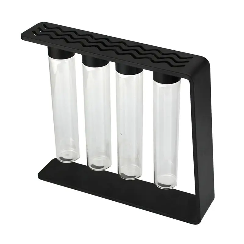 

B52C Magnetic Coffee Bean Packaging Bottle Test Tube Glass Display Rack Storage And Preservation Coffee Tools Sealed Jar