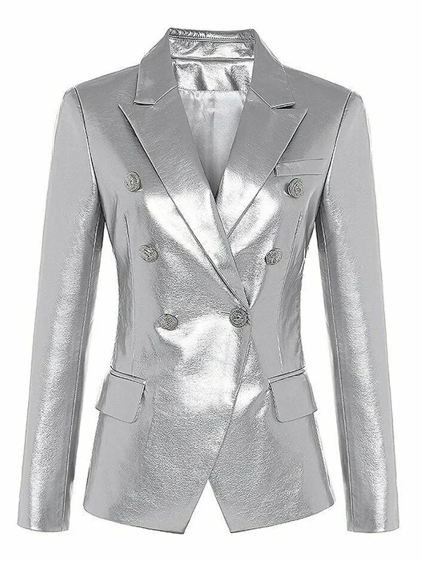 Bla Long Sve Commuter Sle Leather Jaet 秋冬新作 Beltl シミュレートレザーコート Ele スリムフィット