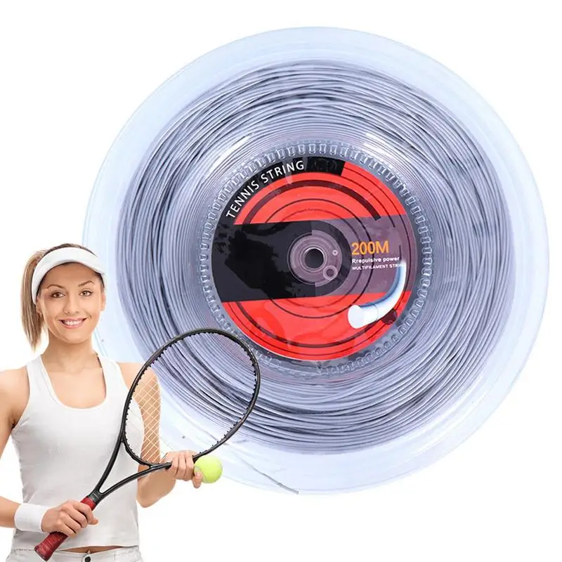 

Tennis Racquet String 656 Ft Stable String 16G/1.35mm String For Tennis Enthusiasts Enhance Hitting Experience Sport Supplies