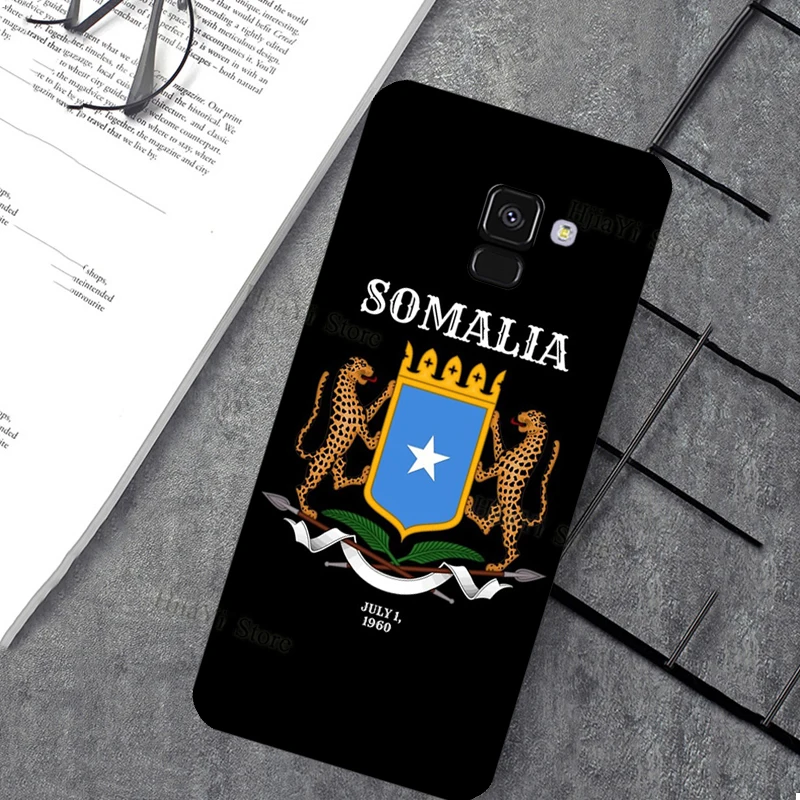 Somali Somalia National Flag Phone Case For Samsung A3 A5 J1 2016 J3 J5 J7 2017 J4 J6 Plus A6 A8 A7 A9 J8 2018 Cover