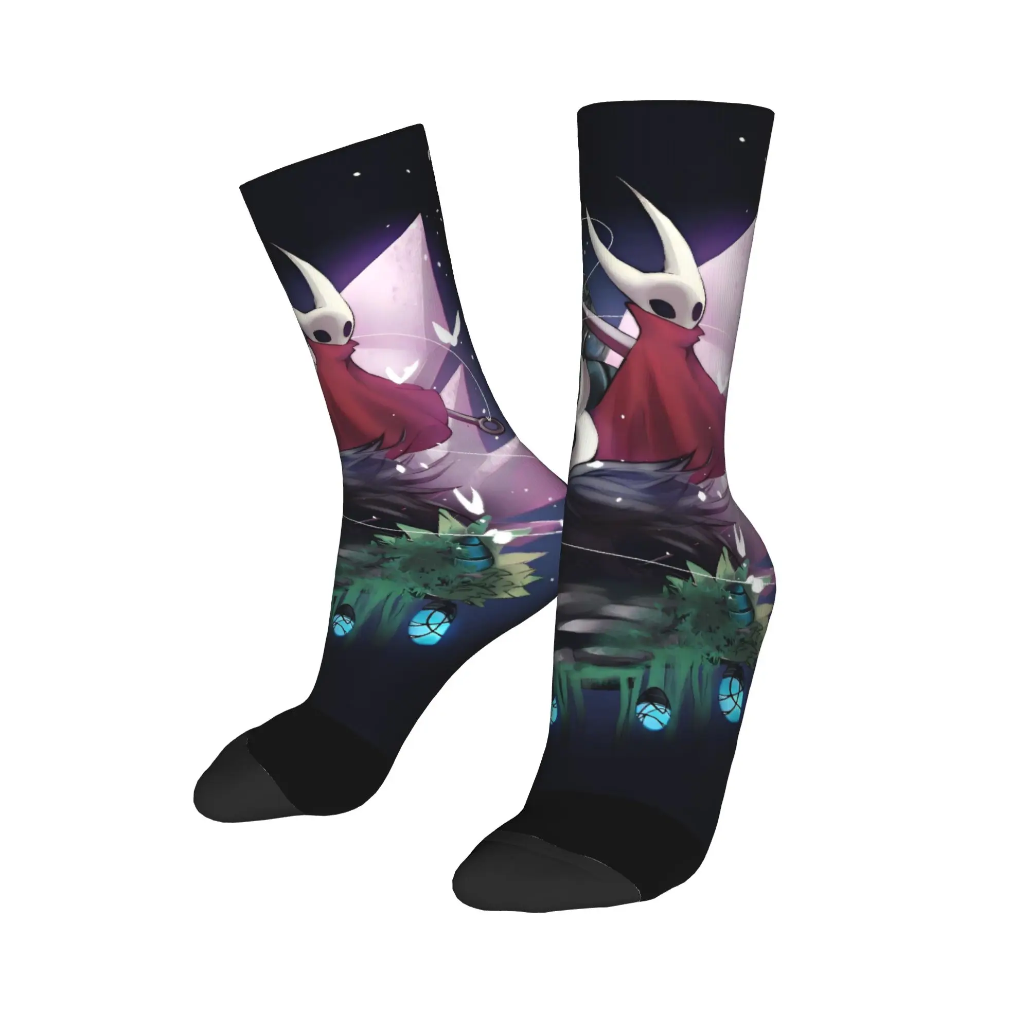 لعبة جوفاء فارس طباعة الجوارب جوارب مضحكة الربيع عدم الانزلاق الكبار الرجال الجوارب جودة مخصصة الدراجات الجوارب #3