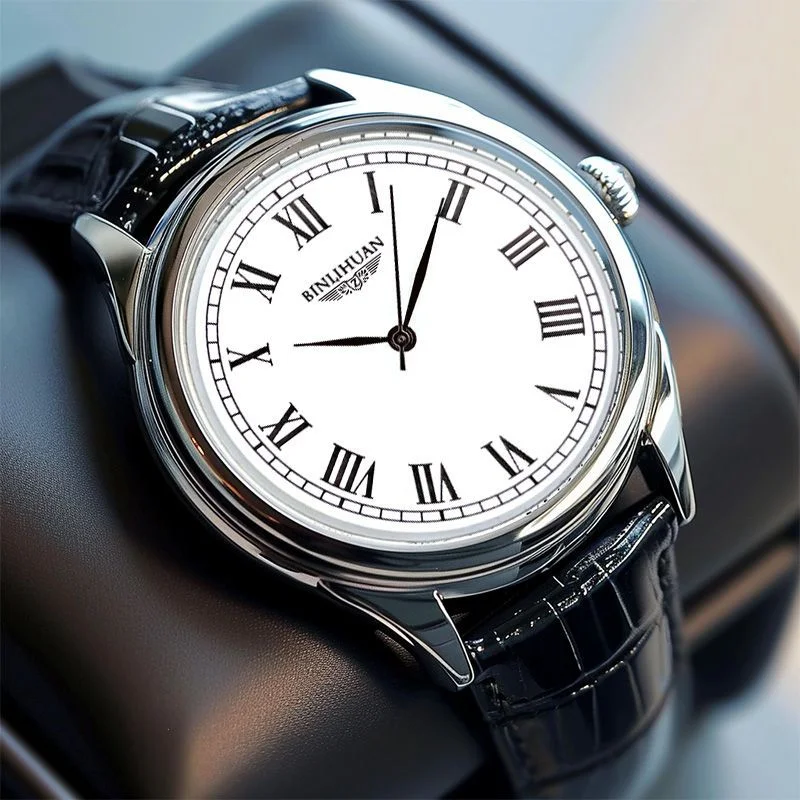 

Luxury Business Men's Quartz Watch 2025 New Top Brand Waterproof Leather Strap Handsome Wristwatch for Men's Gift Handsome