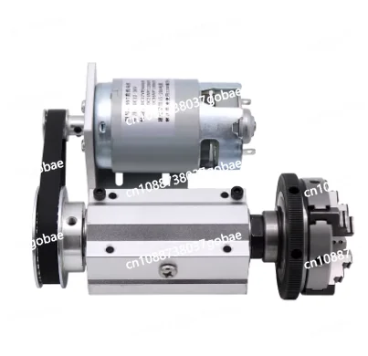Powerless 895 Multi-function Motor Rotary Lathe Woodworking Spindle DIY Slide Assembly + Y Chuck