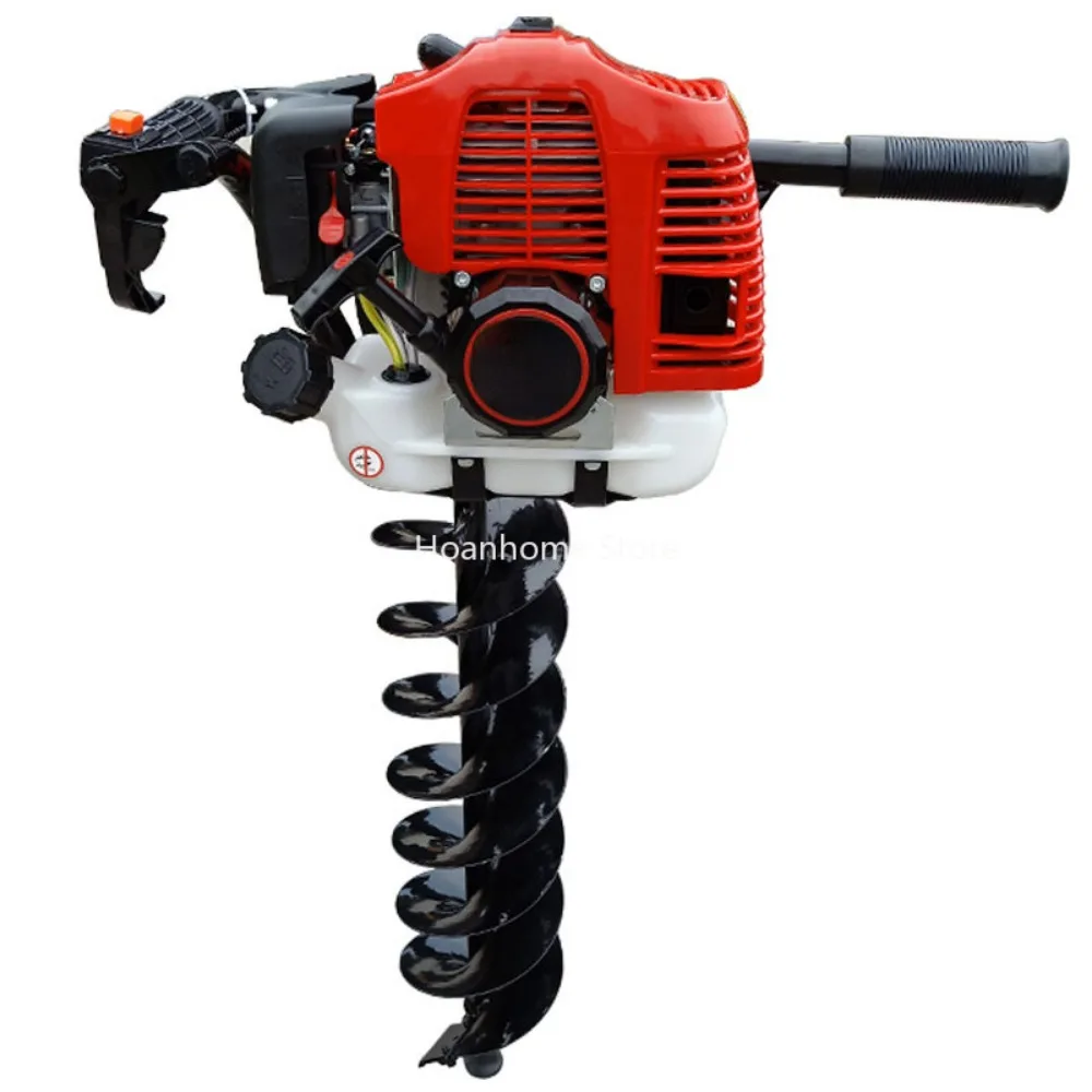 

Greenhouse Land Punching Fertilization Hole Planter Four Stroke 40-5 Two Stroke Turbine Ground Drilling Gas Digging Machine