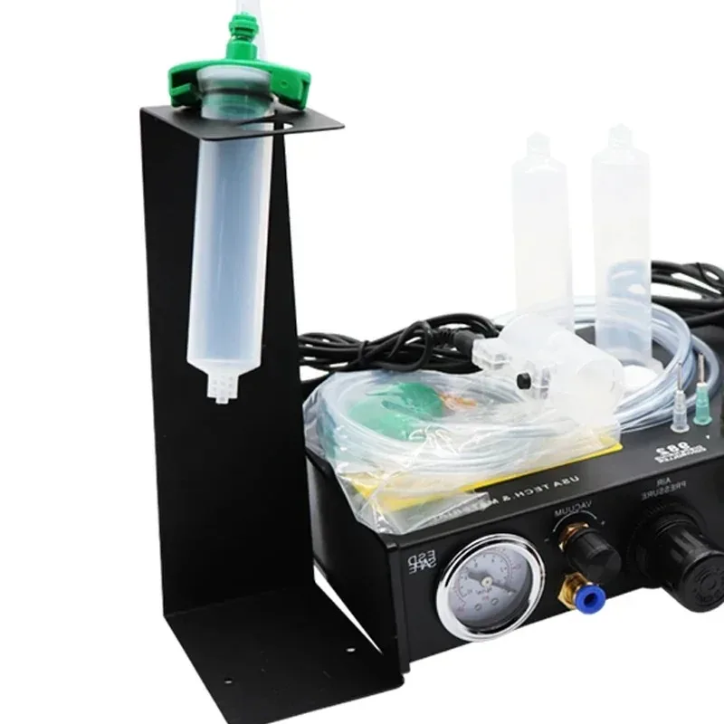 New 220V982 Semi-Automatic Dispenser Needle Adapter 220V/8W Manual Controller Silicone AB Glue UV Glue Injection