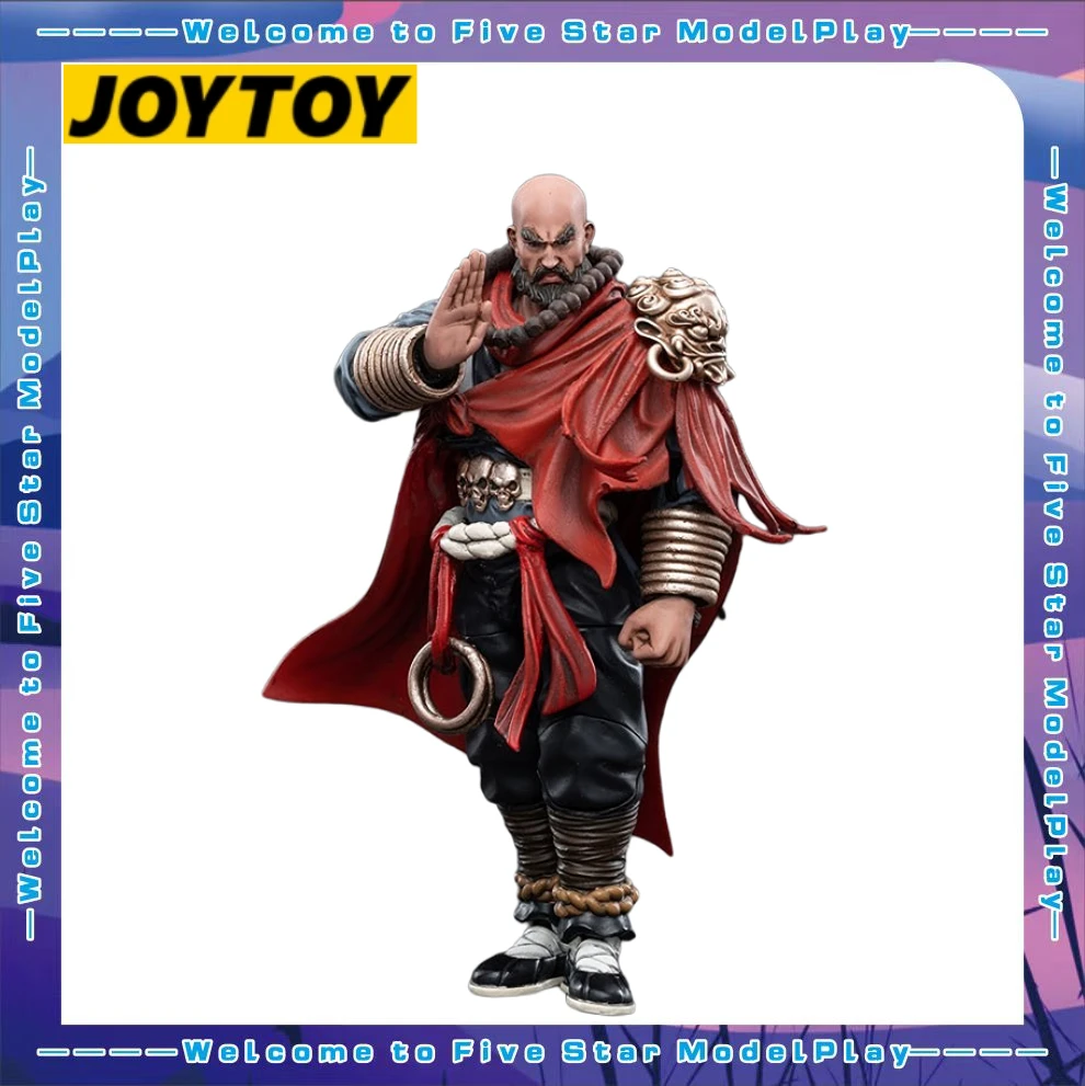 

【FS】JOYTOY Scale 1/18 Action Figures Dark Source-Jianghu Cangwu Temple Monk Wunian Model Toy Gift