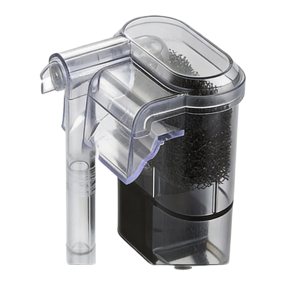 Adjustable Flow Fish Tank Filter Home Decoration 250L H Flow Rate DC 5V Voltage Easy To Install Fully Transparent Design