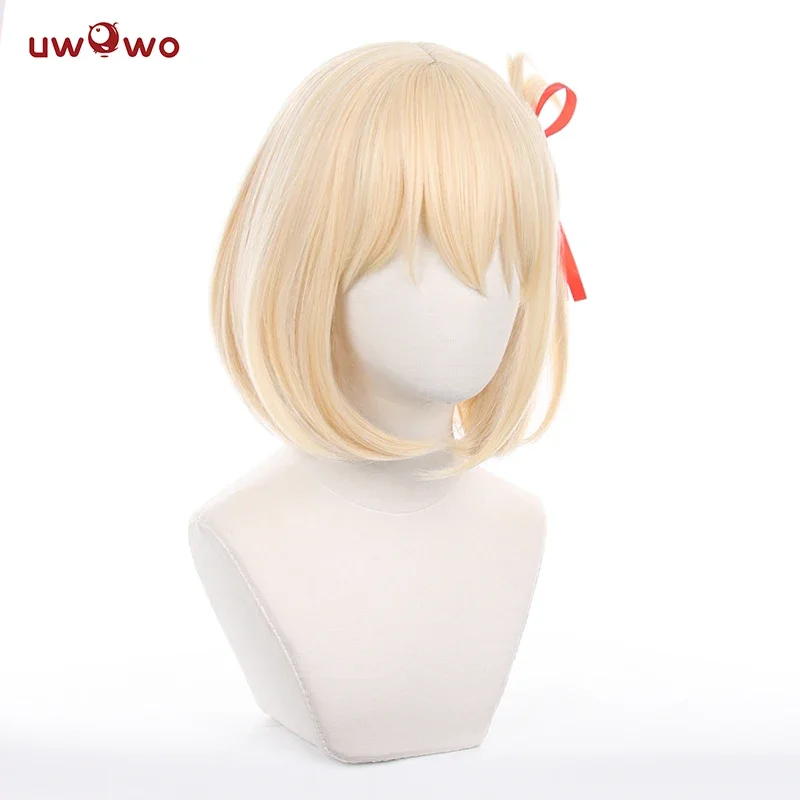 Anime Lycoris Recoil Cosplay Wig Nishikigi Chisato Cosplay Wig Short Hair