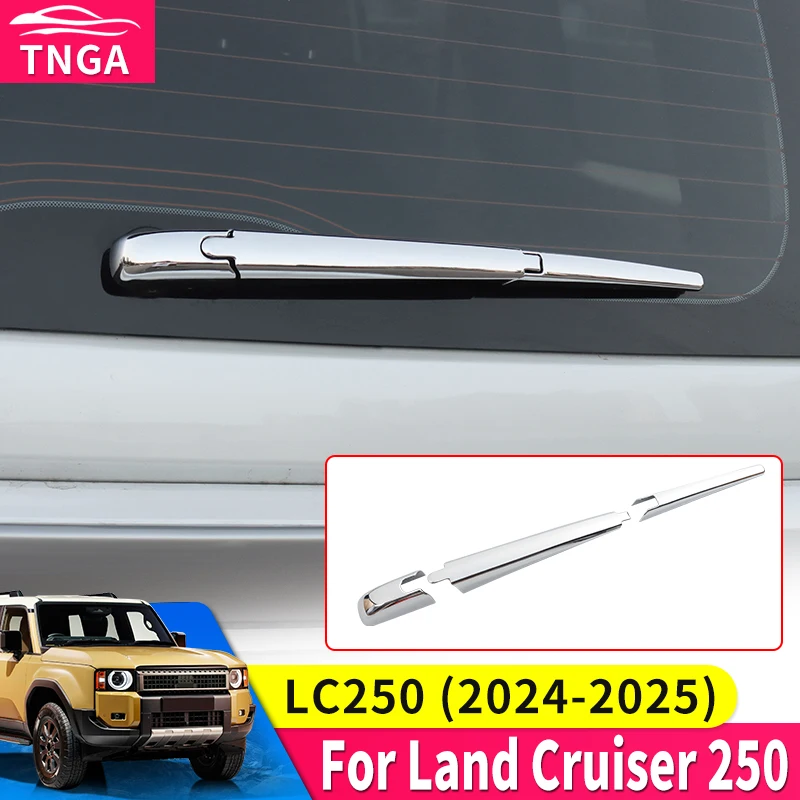 For Toyota Land Cruiser 250 2024 2025 Prado LC250 1958 First Edition FJ250 Rear Wiper Mouldings ,Exterior Upgraded Accessories