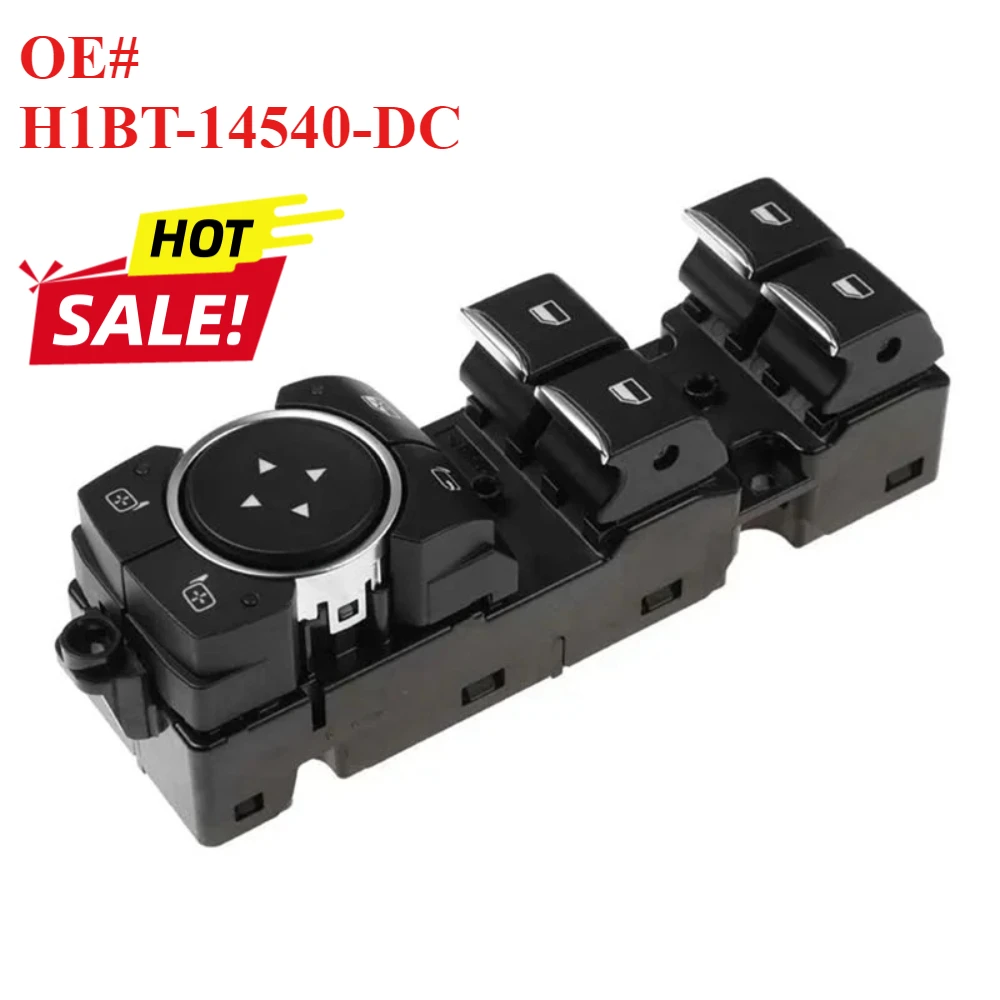 

H1BT-14540-DC H1BT14540DC Переключатель стеклоподъемника передней левой двери для FORD FIESTA FOCUS, замена для автомобиля