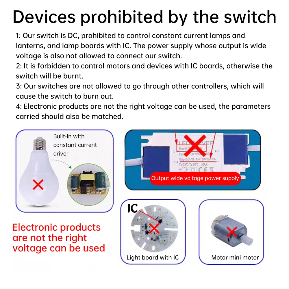 DC 3-24V 2,5A Modul Lampu Sungai Cahaya Putih Modul Meja Sungai Meja Bercahaya Modul Driver Sakelar Sentuh dengan Kumparan Logam
