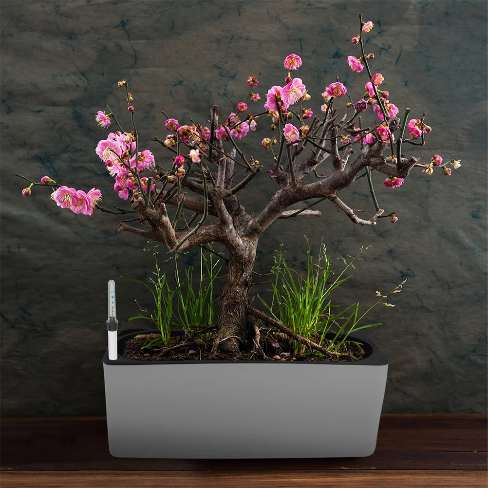 

4pcs Level Indicator For Potted Plants Plastic Water Level Gauge Easy Carry Garden Moisture Monitor Buoy Display Scale Water